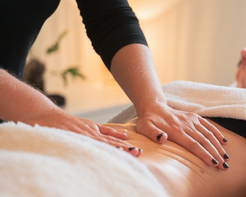 Massage abdominal, ventre - - Miracle Face - Massage relaxant - Réflexologie plantaire - Marie Gooris