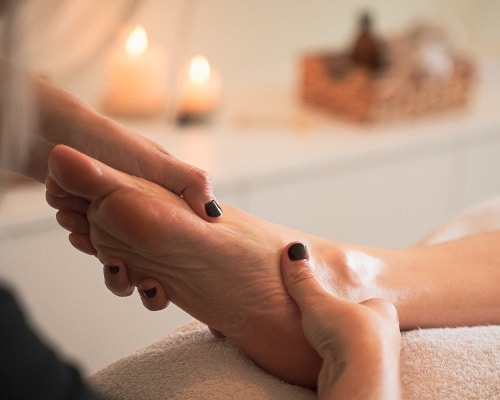 Réflexologie plantaire - Massage relaxant - Marie Gooris